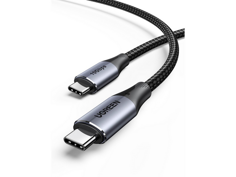 UGREEN USB-C <-> USB-C - 1m - Sort