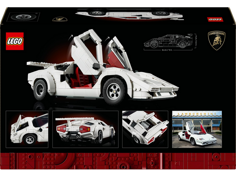 LEGO Icons 10337 Lamborghini Countach 5000 Quattrovalvole