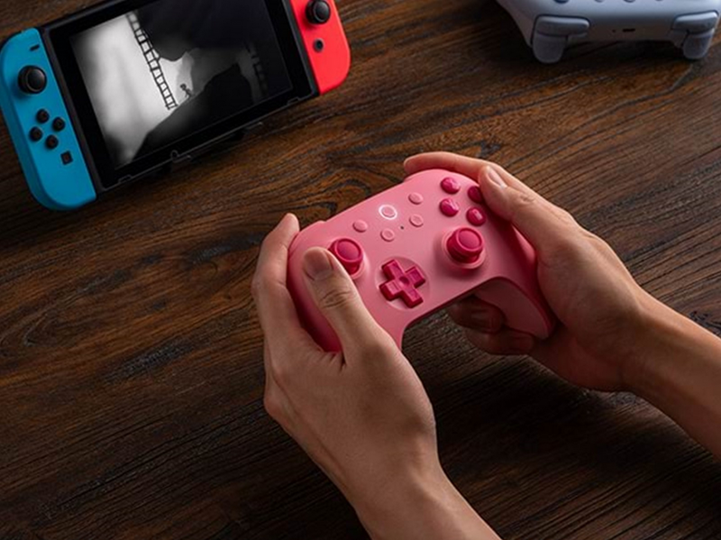 8BitDo Ultimate 2C Bluetooth - Hall Effect - Pink - Wireless Controller - Nintendo Switch 2