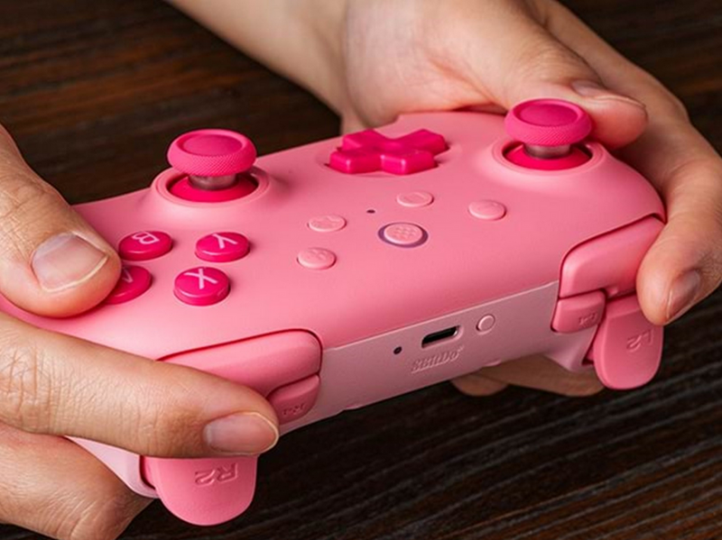 8BitDo Ultimate 2C Bluetooth - Hall Effect - Pink - Wireless Controller - Nintendo Switch 2