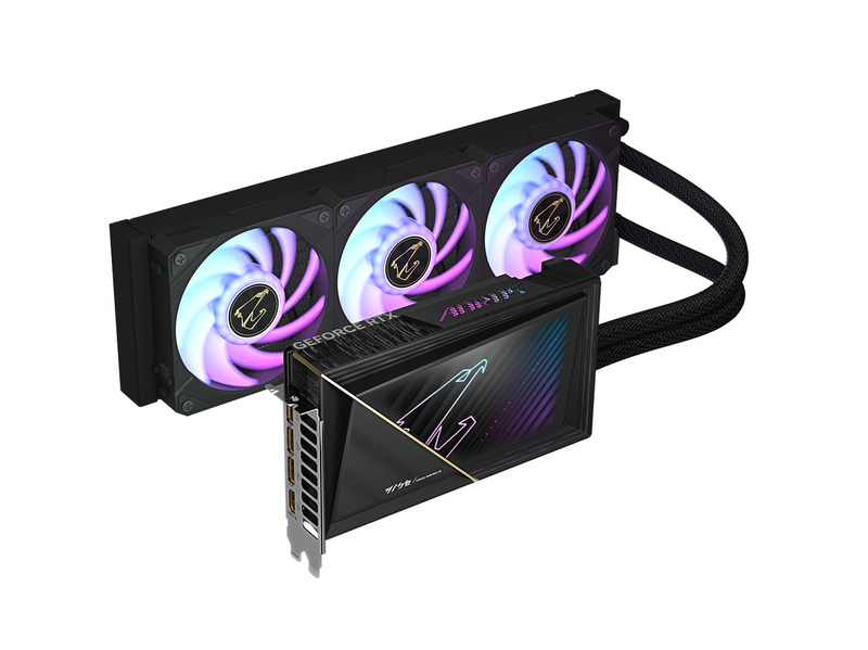 GIGABYTE GeForce RTX 5080 AORUS Xtreme WaterForce - 16GB GDDR7 RAM - Grafikkarte