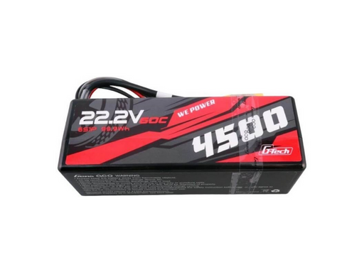 Gens ace &Tattu G-Tech 4500mAh 6S1P 22.2V 60C HardCase RC car Lipo Battery 14#