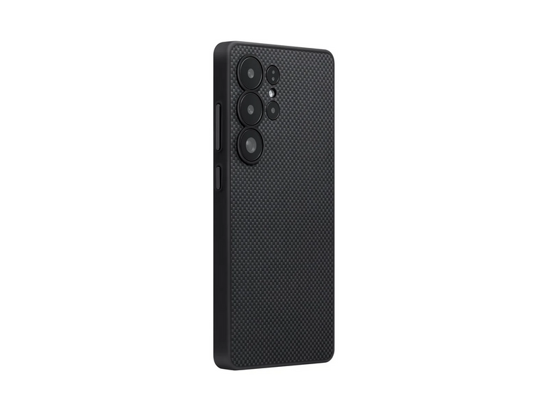 PITAKA PIN Button Case Black/Grey Plain - Samsung Galaxy S25 Ultra