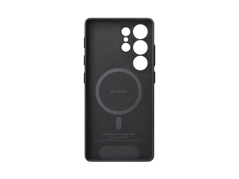 PITAKA PIN Button Case Black/Grey Plain - Samsung Galaxy S25 Ultra