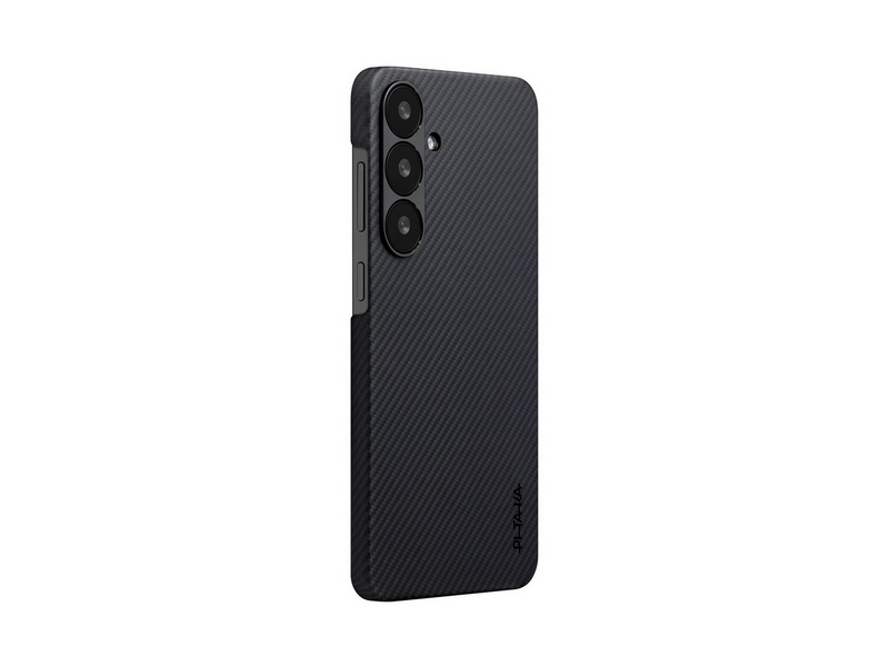 PITAKA Ultra-Slim Case Black/Grey Twill - Samsung Galaxy S25