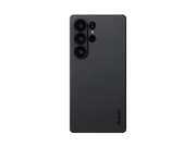 PITAKA Ultra-Slim Case Black/Grey Twill - Samsung Galaxy S25 Ultra