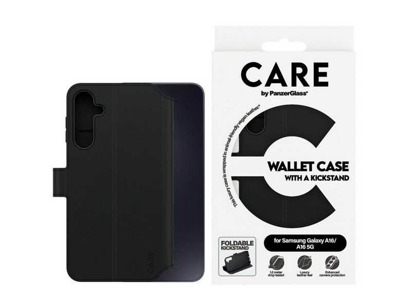 CARE by PanzerGlass Wallet Case w. Kickstand Samsung Galaxy A16 4G | A16 5G
