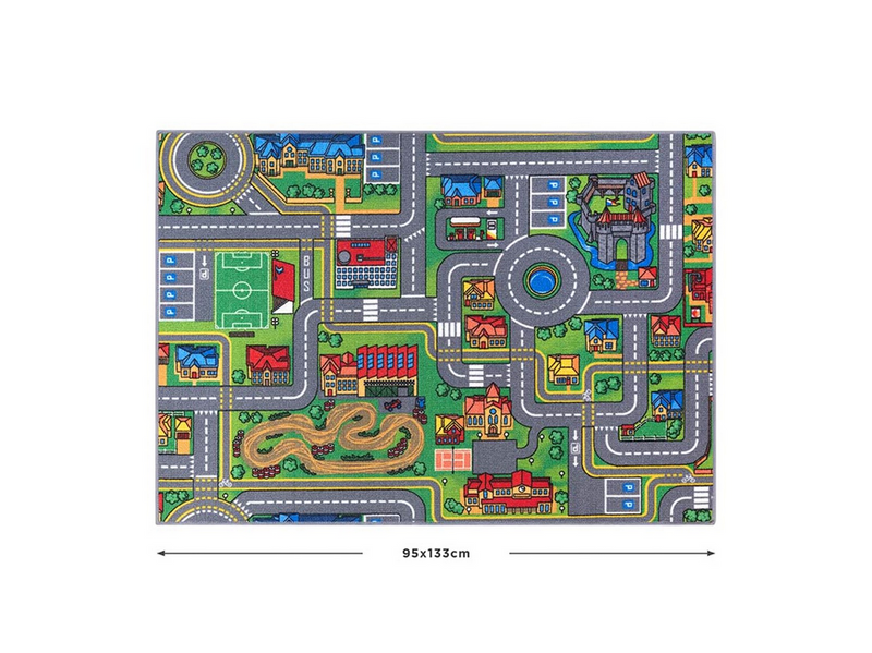 Rebel Roads Legetæppe - By vejbane - 95 x 133 cm