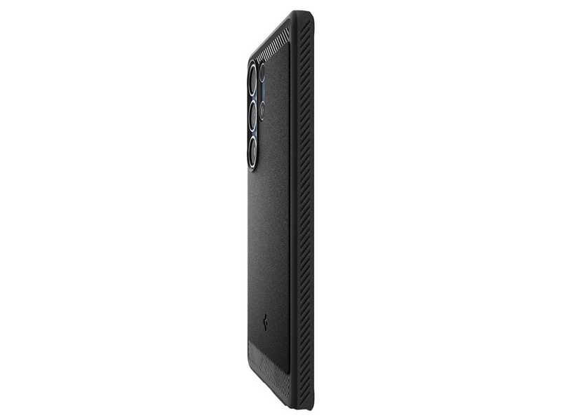 Spigen Rugged Armor MagSafe - matte black - Samsung Galaxy S25 Ultra