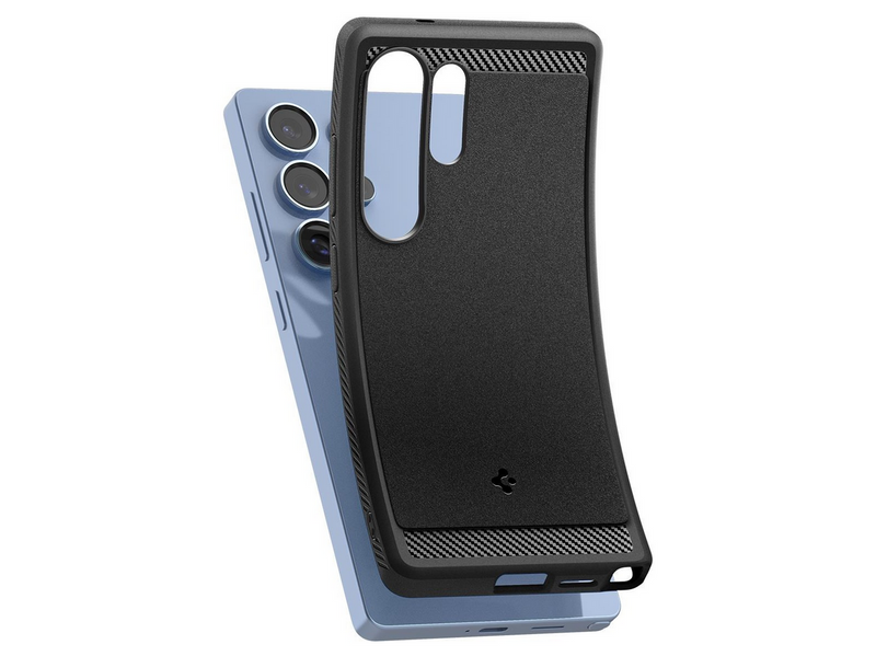 Spigen Rugged Armor MagSafe - matte black - Samsung Galaxy S25 Ultra
