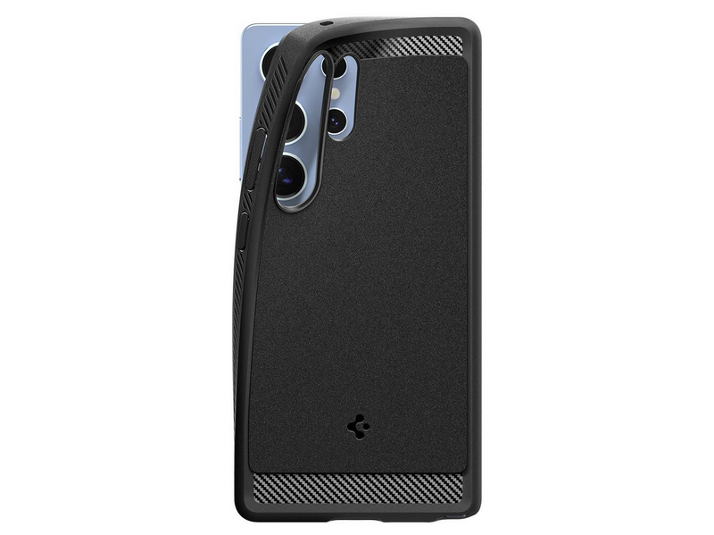 Spigen Rugged Armor MagSafe - matte black - Samsung Galaxy S25 Ultra