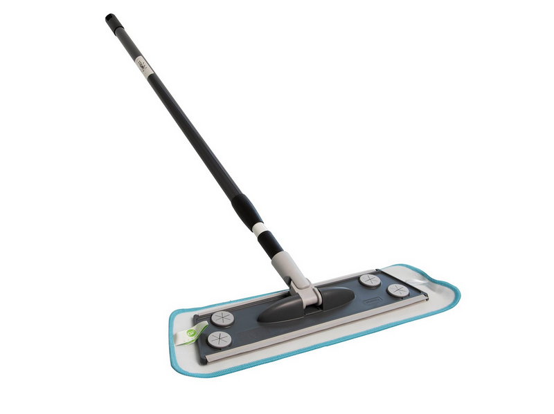 G.Funder Floor mop with telescopic handle and microfiber cloth