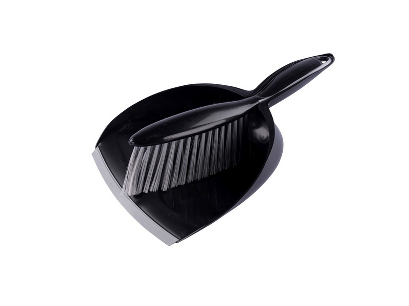 G.Funder Sweeping tray set with 2-component handle and rubber lip