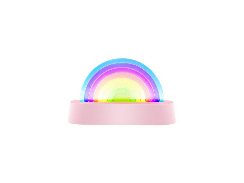 Lalarma Dancing Rainbow Lamp - Rose