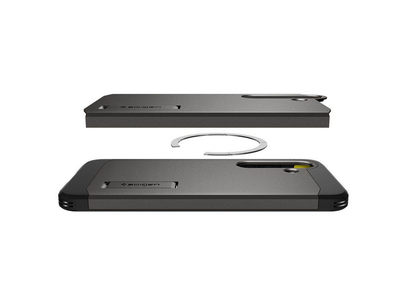 Spigen Tough Armor MagSafe - gunmetal - Samsung Galaxy S25