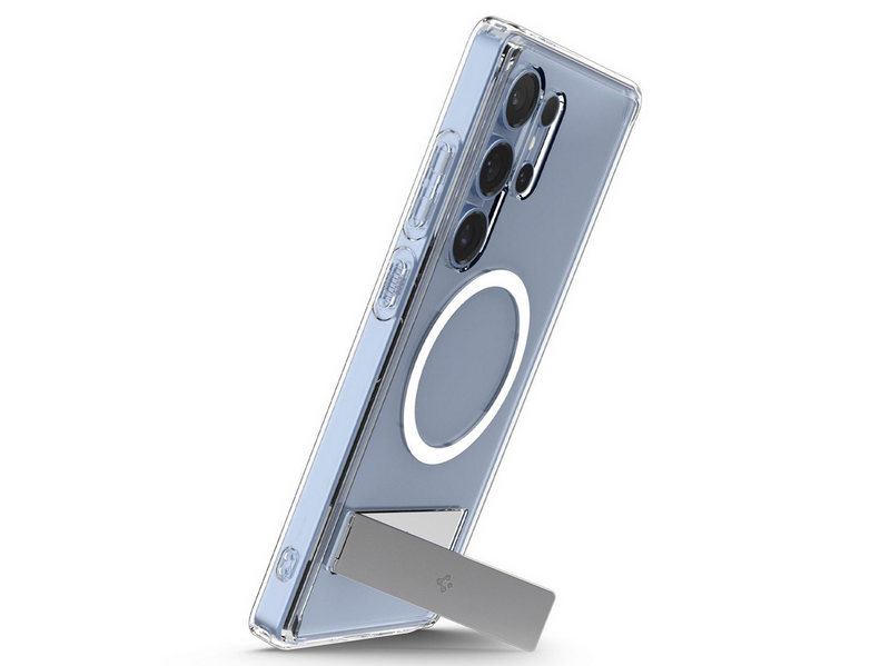 Spigen Ultra Hybrid S MagSafe - clear white - Samsung Galaxy S25 Ultra