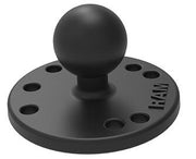 RAM MOUNTS runde Basisplatte mit B-Kugel (1 Zoll)