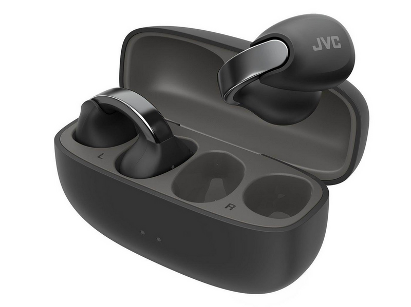 JVC Open Ear Nearphone True Wireless Headphones - Black