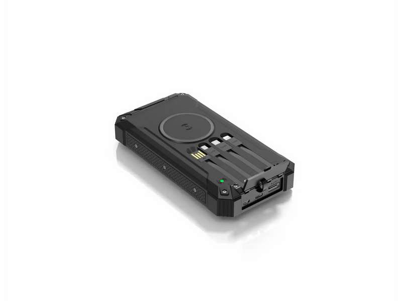 DENVER PSC-20012- Powerbank 20000mAh solar panel - Black - 20000 mAh