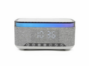 DENVER CRQ-225 - FM Clock Radio - with Bluetooth function & wireless charging - Gray - FM