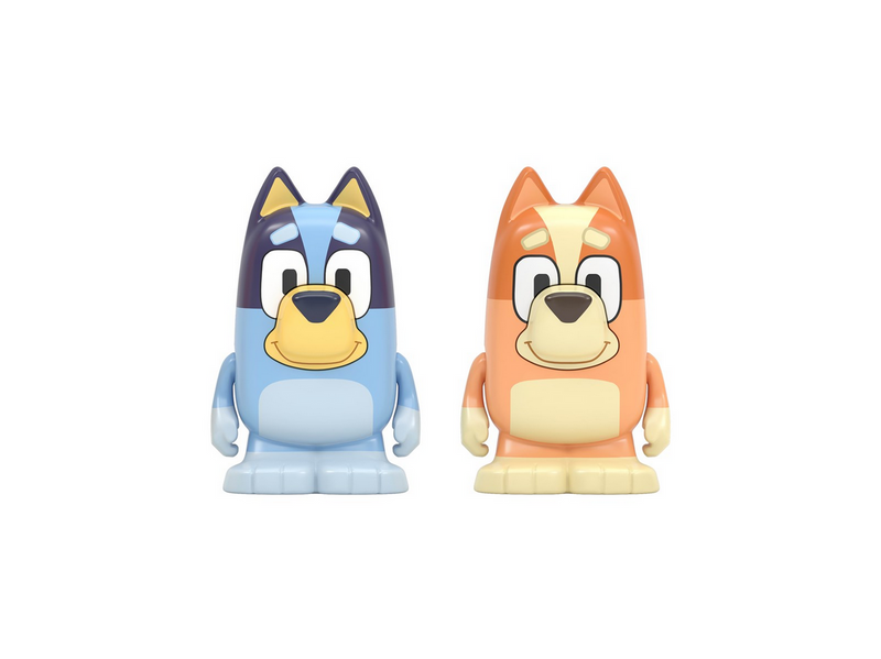 Tile Town Bluey Heeler House Magnetic Tiles Playset
