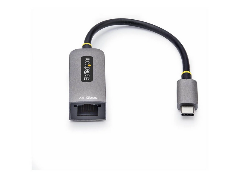 StarTech.com 2.5GbE USB-C to Ethernet Adapter - network adapter - USB-C 3.2 Gen 1 / Thunderbolt 3 - 10M/100M/1G/2.5 Gigabit Ethernet