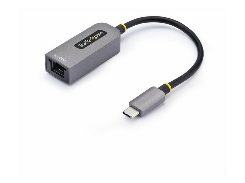 StarTech.com 2.5GbE USB-C to Ethernet Adapter - network adapter - USB-C 3.2 Gen 1 / Thunderbolt 3 - 10M/100M/1G/2.5 Gigabit Ethernet