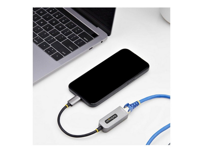 StarTech.com 2.5GbE USB-C to Ethernet Adapter - network adapter - USB-C 3.2 Gen 1 / Thunderbolt 3 - 10M/100M/1G/2.5 Gigabit Ethernet