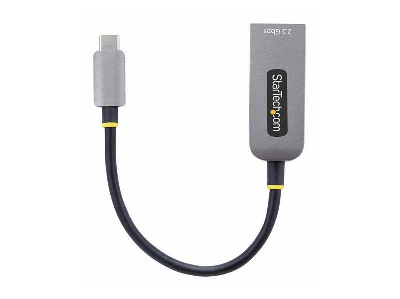 StarTech.com 2.5GbE USB-C to Ethernet Adapter - network adapter - USB-C 3.2 Gen 1 / Thunderbolt 3 - 10M/100M/1G/2.5 Gigabit Ethernet
