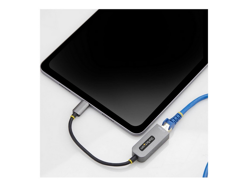 StarTech.com 2.5GbE USB-C to Ethernet Adapter - network adapter - USB-C 3.2 Gen 1 / Thunderbolt 3 - 10M/100M/1G/2.5 Gigabit Ethernet