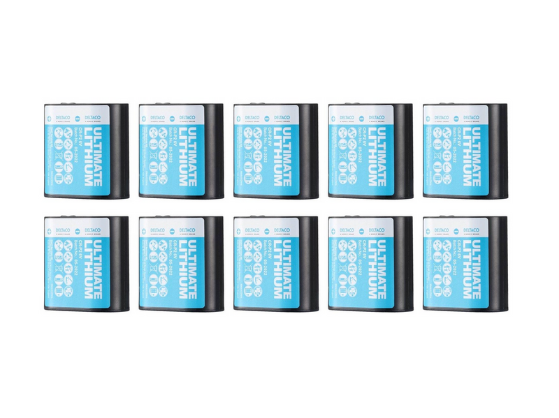 Deltaco Ultimate Lithium Battery CR-P2 - 10-pack