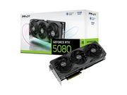 PNY GeForce RTX 5080 Triple Fan - 16GB GDDR7 RAM - Grafikkarte