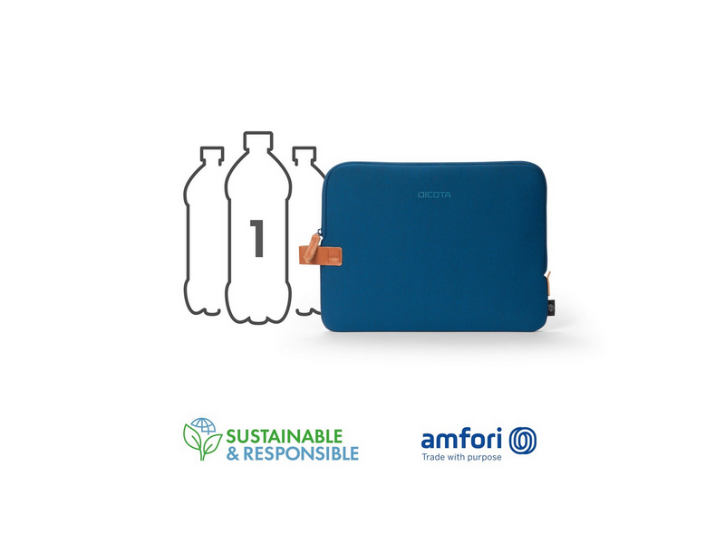 Dicota Skin Urban Hülle für MacBook 14" & Laptop 14" | Blau