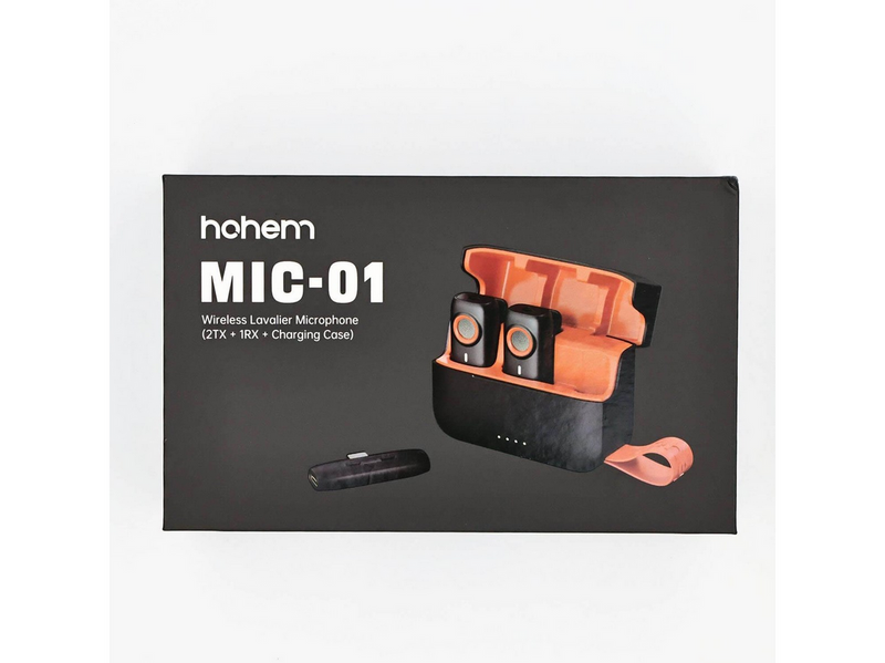 Hohem Microphone MIC-01 2TX 1RX with Chargecase USB-C