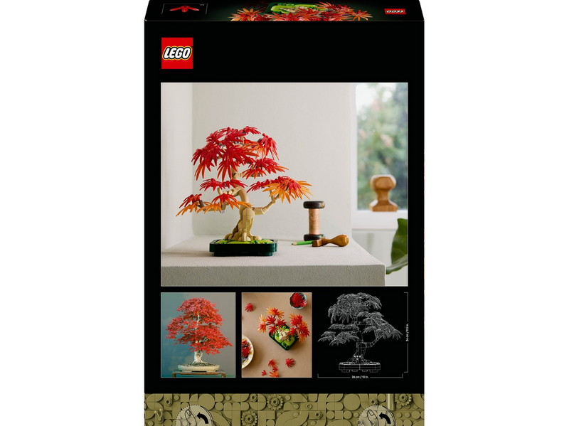 LEGO Botanicals 10348 Japanischer Roter Ahorn – Bonsai-Baum