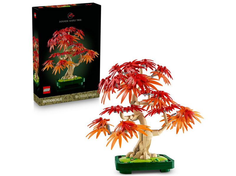 LEGO Botanicals 10348 Japanischer Roter Ahorn – Bonsai-Baum