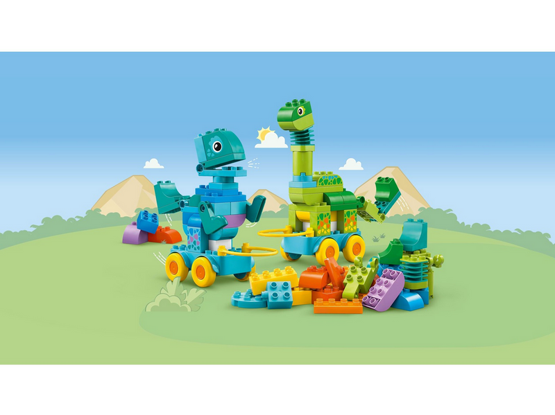 LEGO DUPLO 10451 Dinos auf Rädern 3-in-1-Set