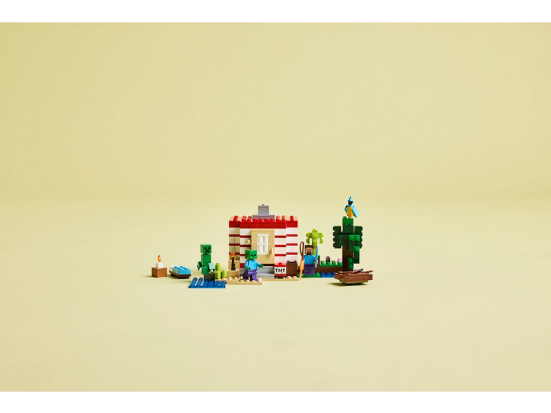 LEGO Minecraft 21275 Das TNT-Dschungelhaus