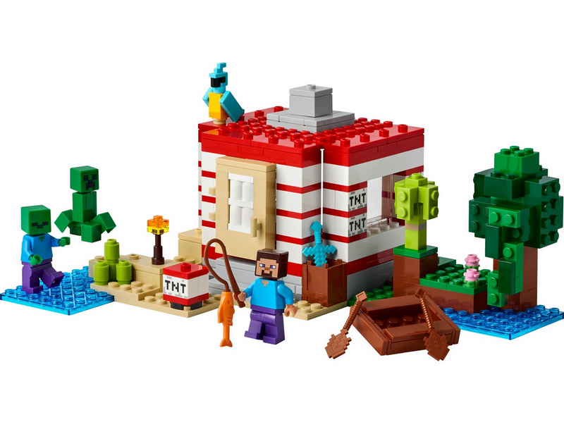 LEGO Minecraft 21275 Das TNT-Dschungelhaus