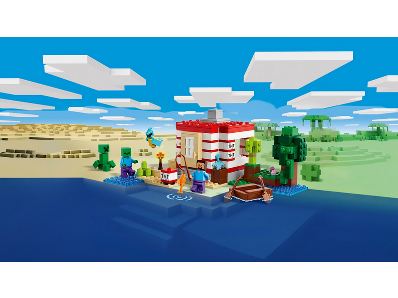 LEGO Minecraft 21275 Das TNT-Dschungelhaus
