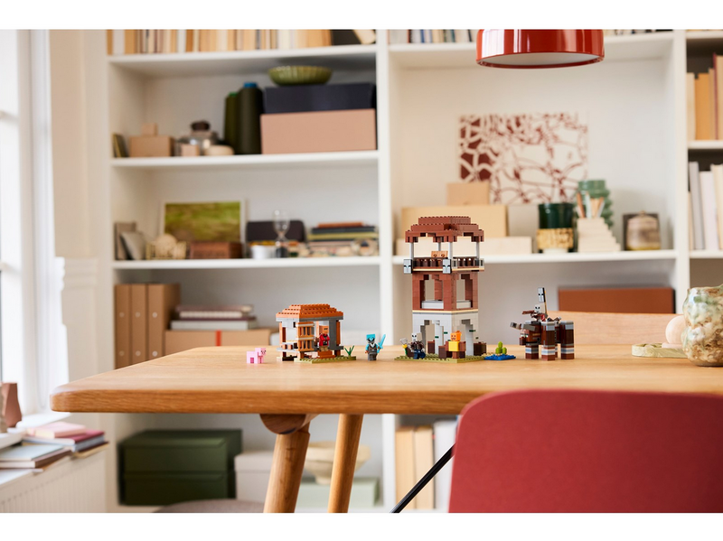 LEGO Minecraft 21278 Ein Verwüster am Plünderer-Außenposten