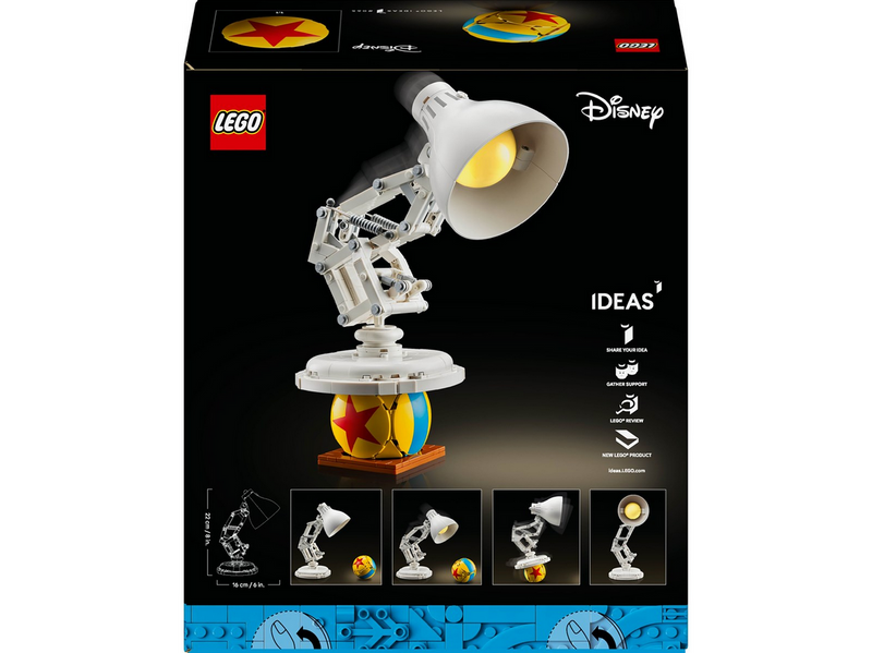 LEGO Ideas 21357 Disney Pixar Luxo Jr.