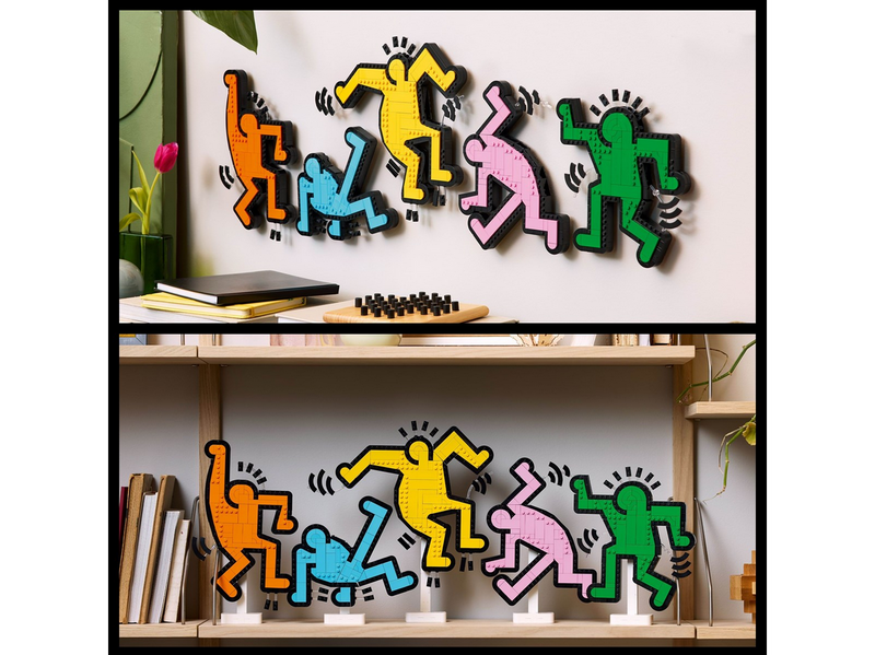 LEGO Art 31216 Keith Haring – Tanzende Figuren