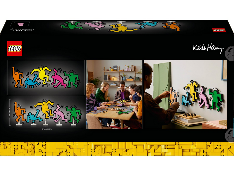 LEGO Art 31216 Keith Haring – Tanzende Figuren