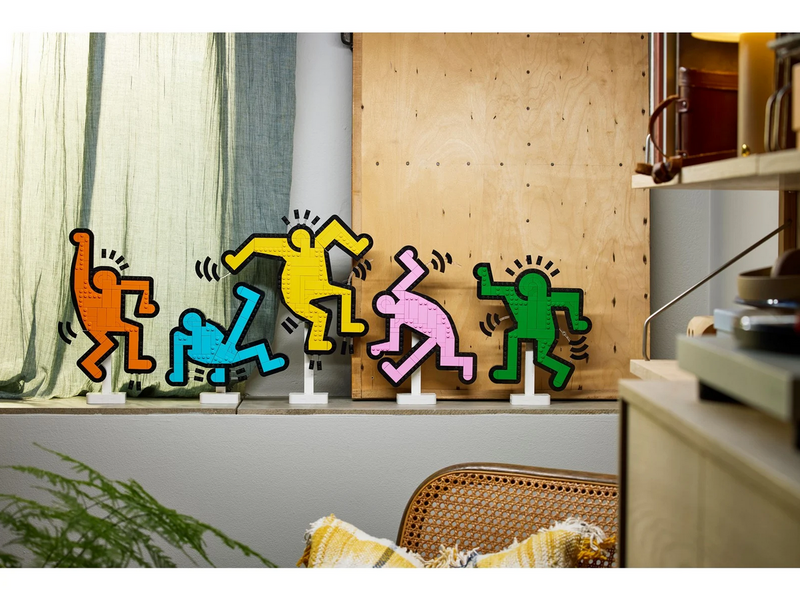 LEGO Art 31216 Keith Haring – Tanzende Figuren