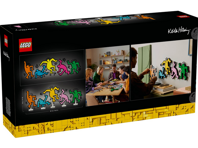 LEGO Art 31216 Keith Haring – Tanzende Figuren