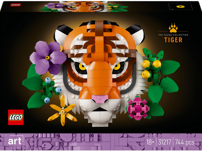 LEGO Art 31217 Fauna Collection - Tiger