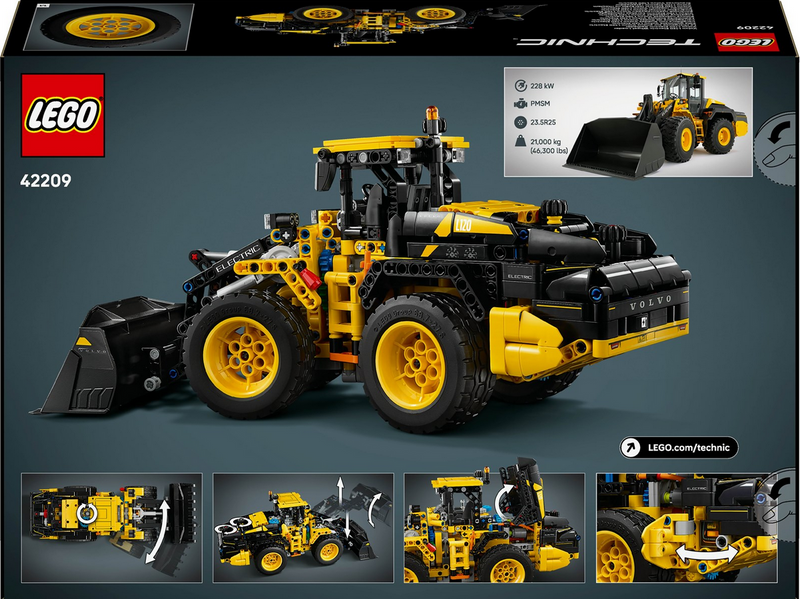 LEGO Technic 42209 Volvo L120 Electric Radlader