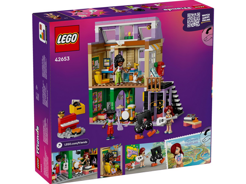 LEGO Friends 42653 Musikladen & Wohnung