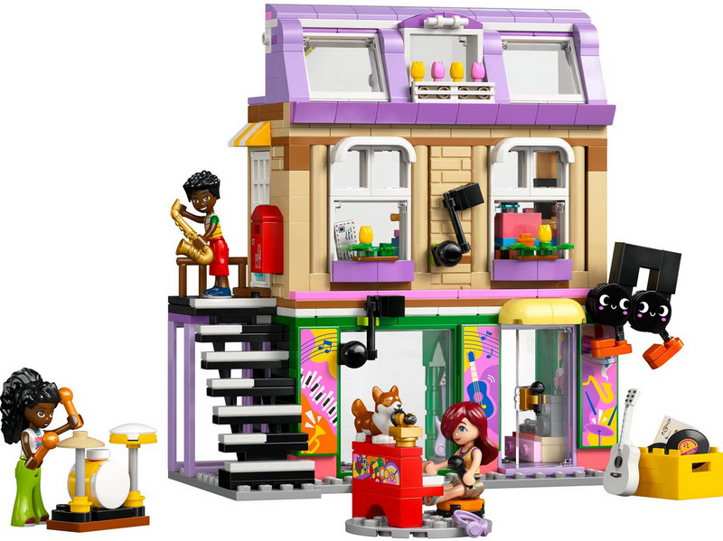 LEGO Friends 42653 Musikladen & Wohnung